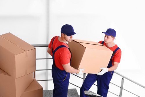 Man with van service helping with a local move in Chasecross