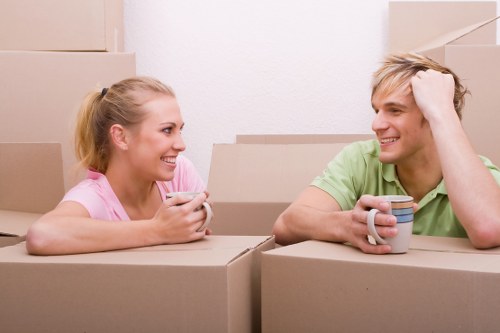 Removal team planning a house move in Chasecross