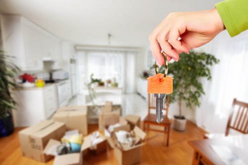 Removal team planning a local move in Chasecross