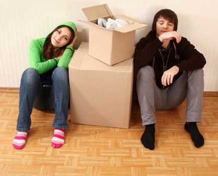 Careful handling of boxes and furniture during a Chasecross removal