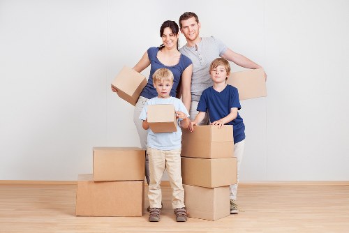 A removals team loading a property with care in Chasecross